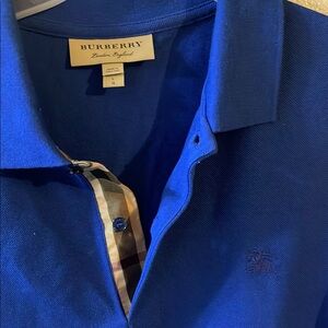 Burberry Blue Polo Shirt